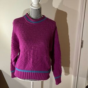Vintage Alexander Julian colours 100% cotton grandpa sweater